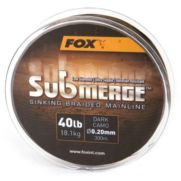 Fox Submerge Braided Mainline | Gevlochten Lijn | 0.20mm | 300m