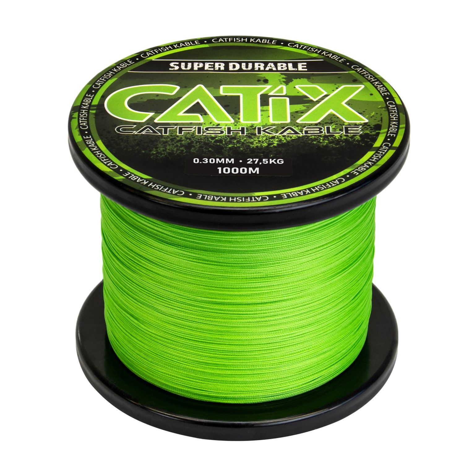 Catix Cat-Kable Meerval Gevlochten lijn 1000m 54,4kg 0,60mm