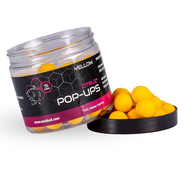 Nash - Citruz - Pop-ups - 15mm - Yellow