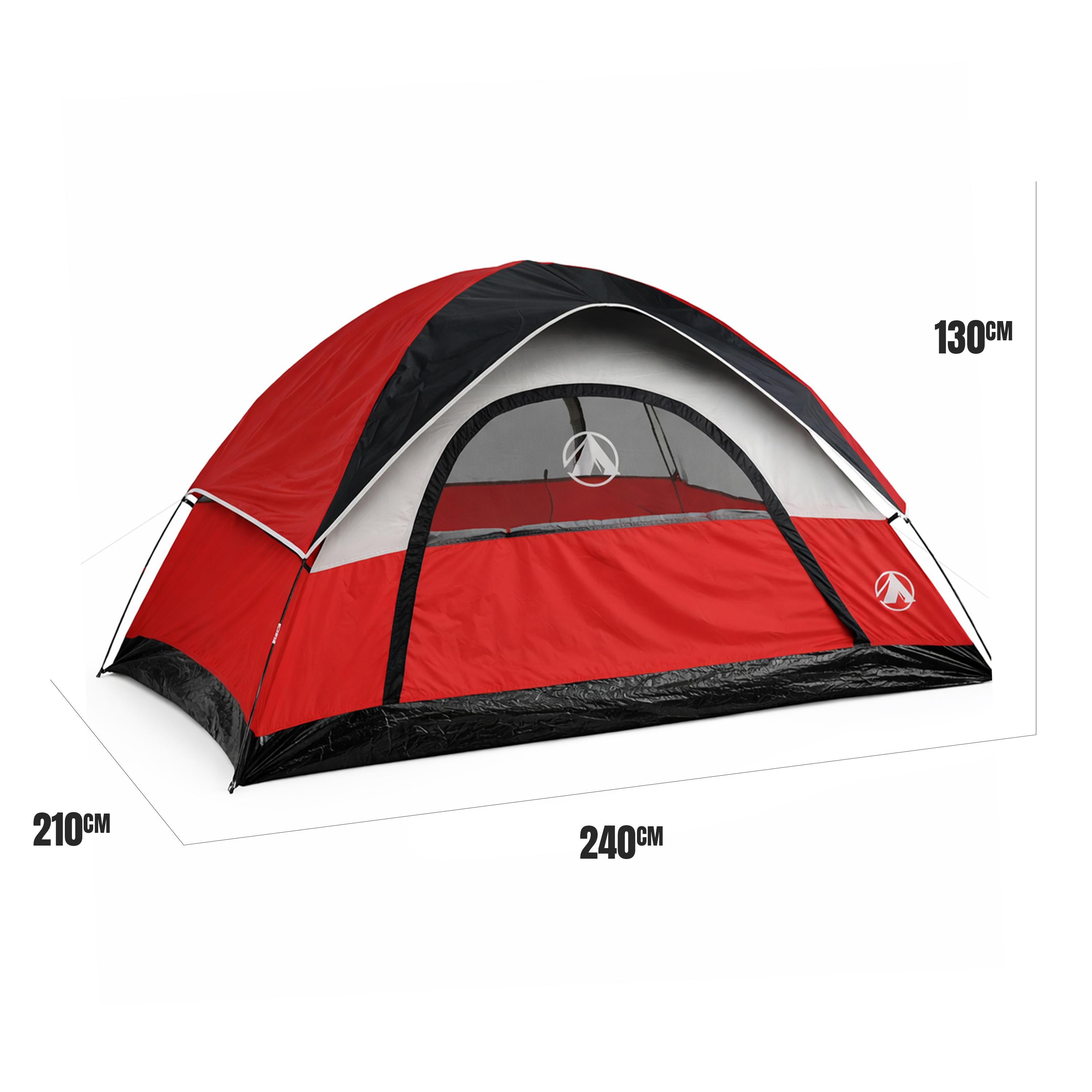 Eurocatch Campingtent - 240x210x130cm - Waterproof and sealed
