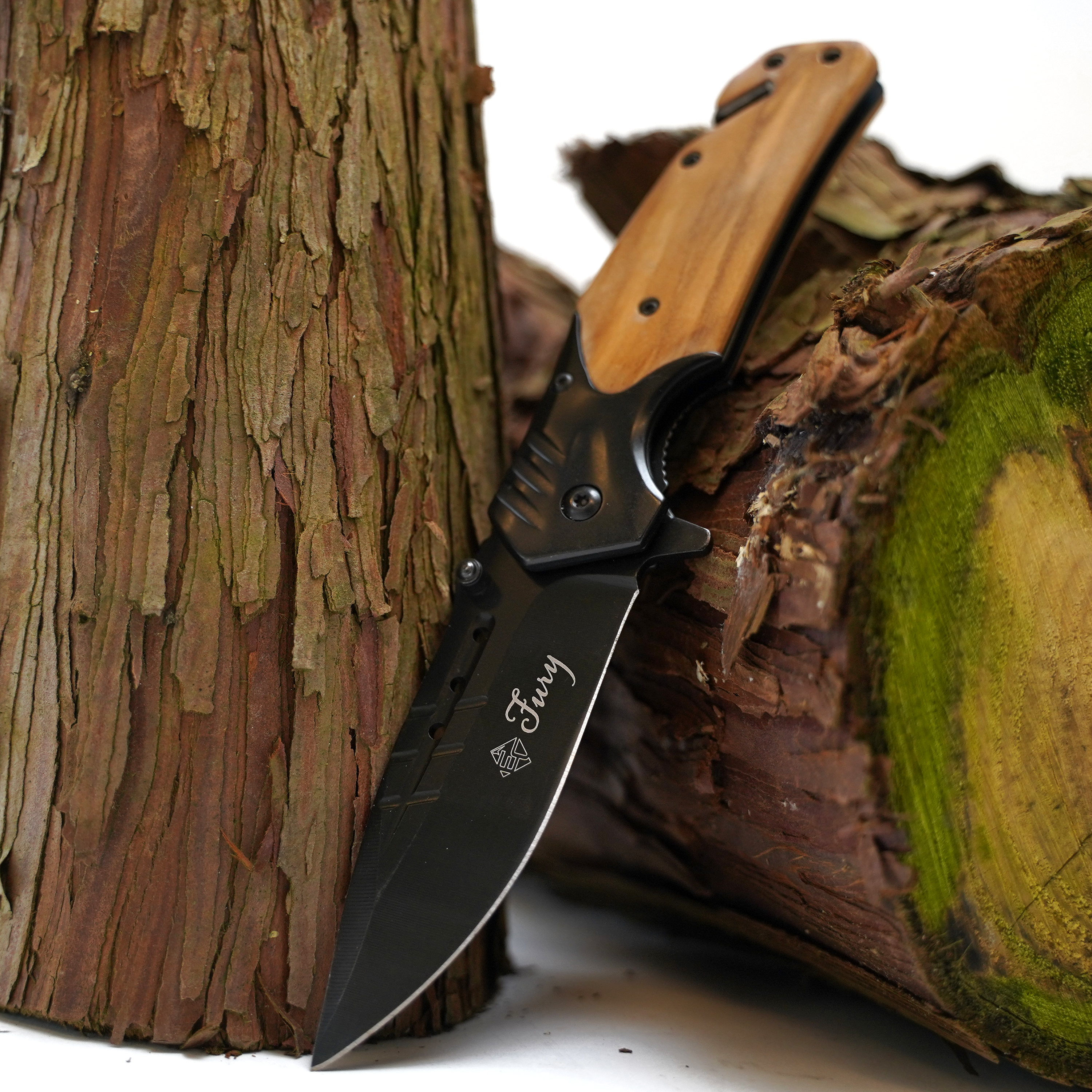 Eurocatch Fury Zakmes 420RVS 4,75" Wood