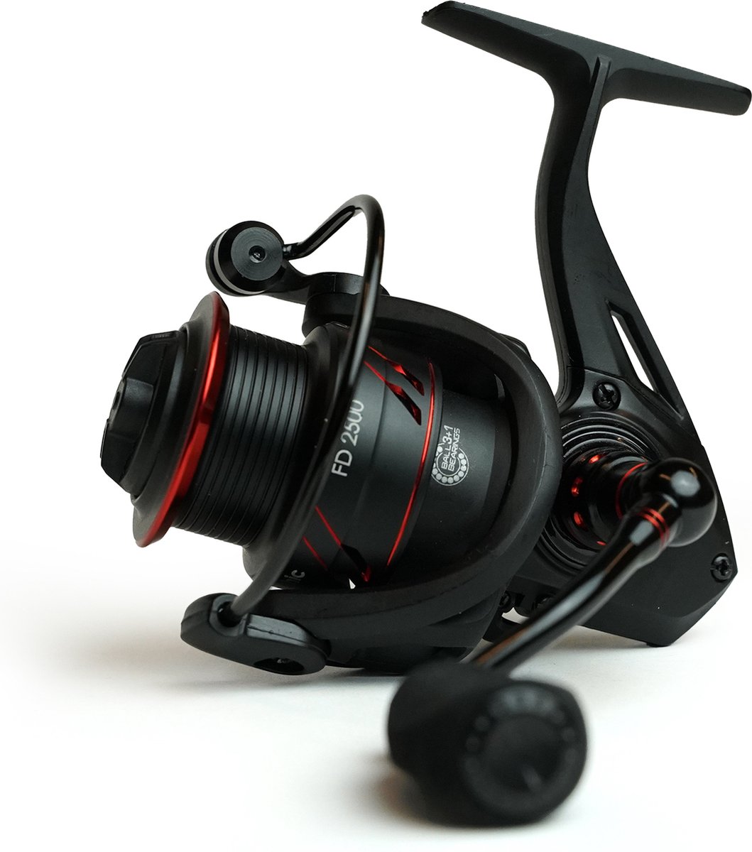 DLT Goliath Allround-Spinnruten-Set 2,40 m – 10–40 g – Ruten-Set – Rute mit Rolle und geflochtener Angelschnur