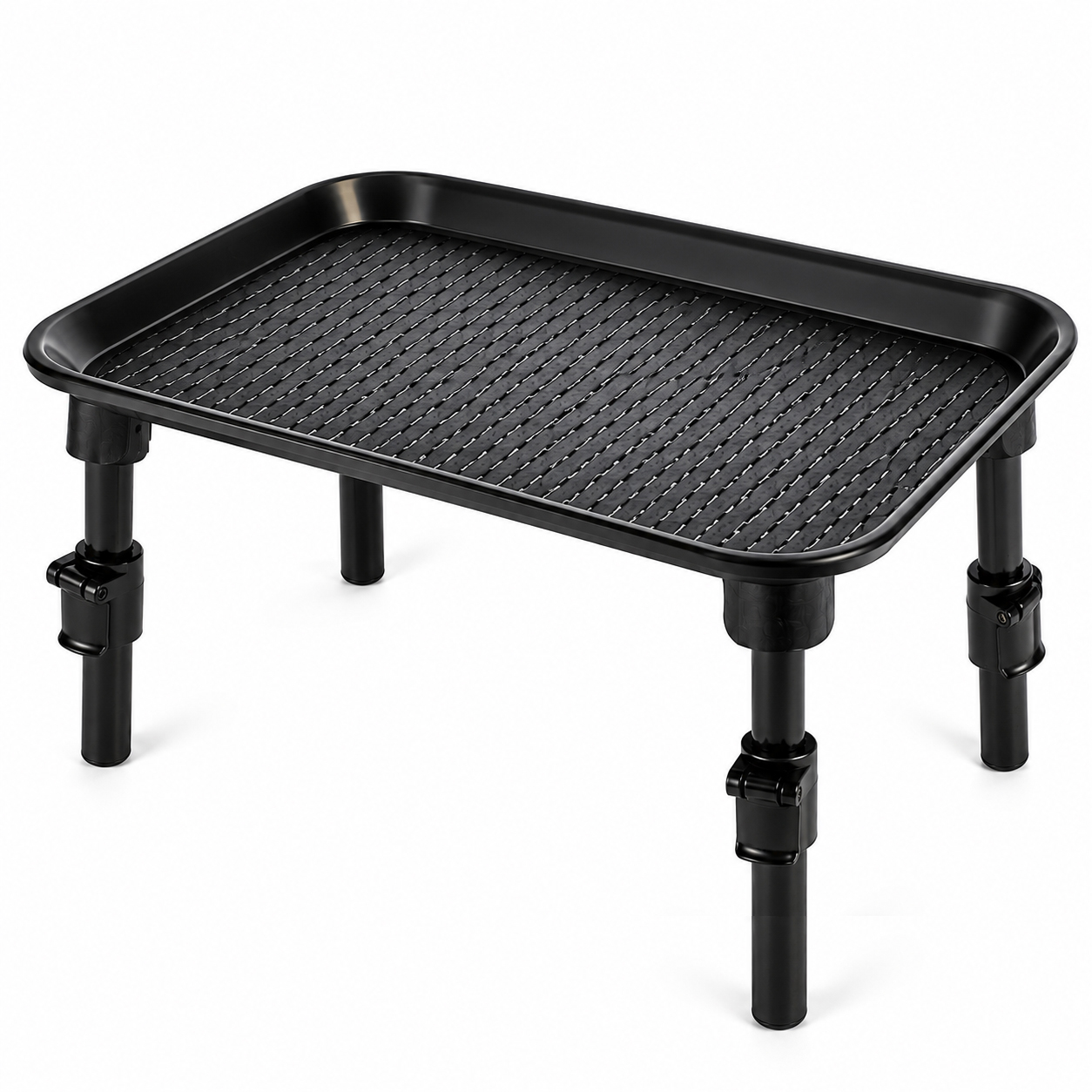 X2 Bivvy Table - Bivvytafel - Camping Tafel - Opvouwbaar - 35x25x20cm - Zwart