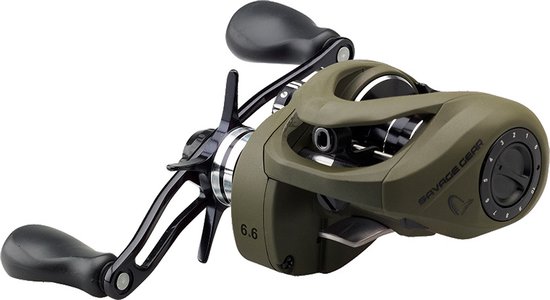 Savage Gear SG8 BC 250 | 6.6:1 | LH | Baitcastingreel - Vis Reel