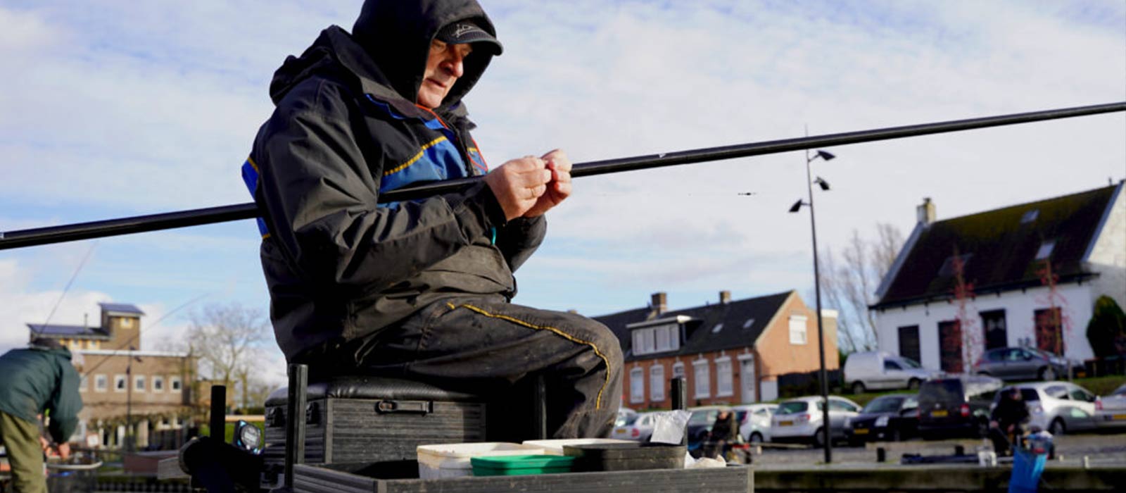 Havenvissen in de winter met JVS