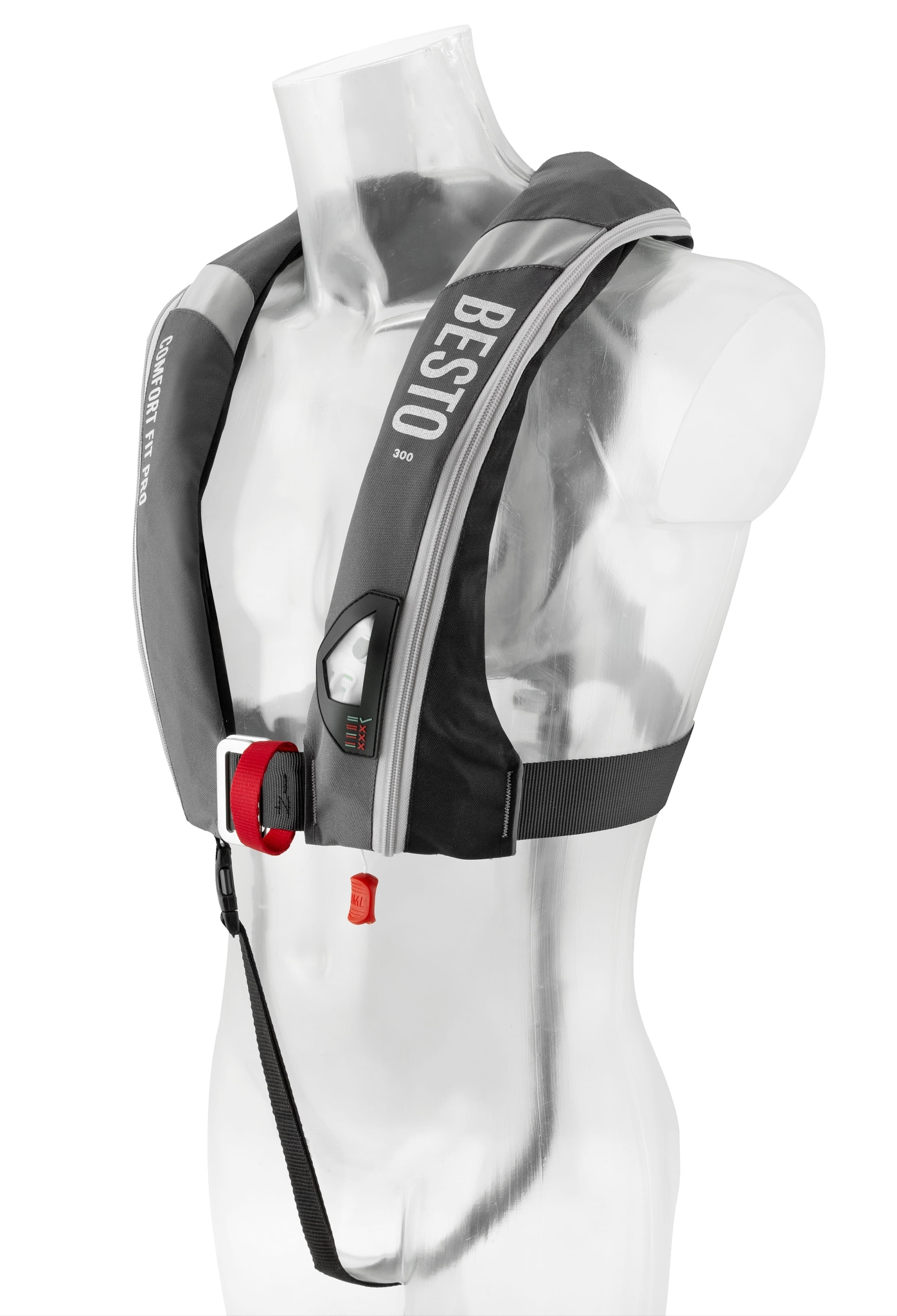 Besto Comfort Fit Pro 300N MH - Antraciet/Zwart