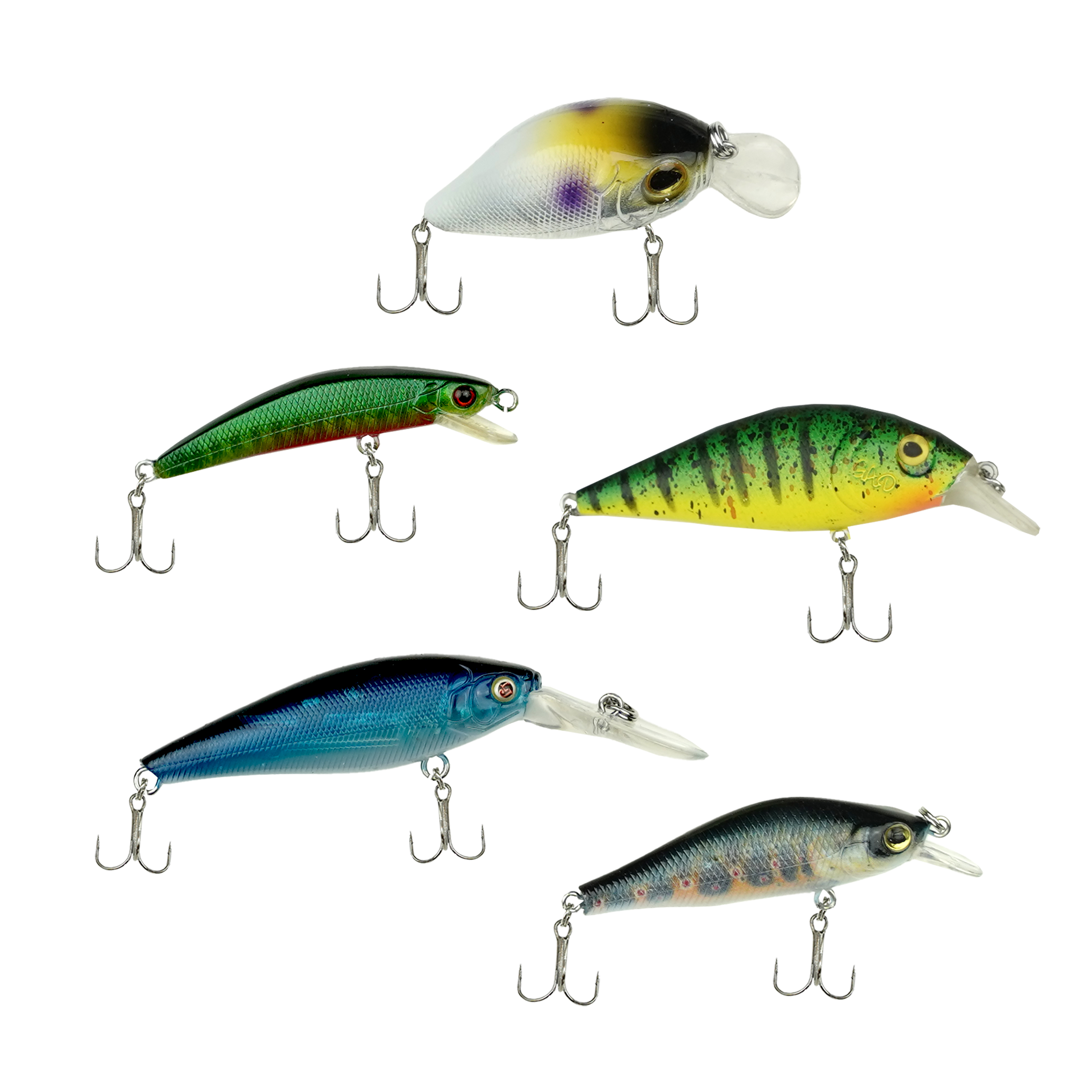 Fish-Xpro Kunstaasset Pluggenset 15 stuks